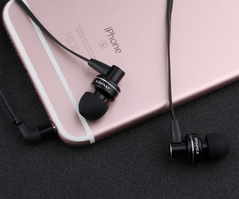 Наушники проводные Awei ES-690M Stereo X-bass