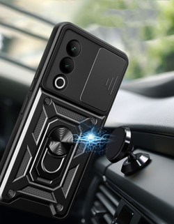 Чехол с кольцом Bumper Case для OnePlus Nord 4 Lite 5G