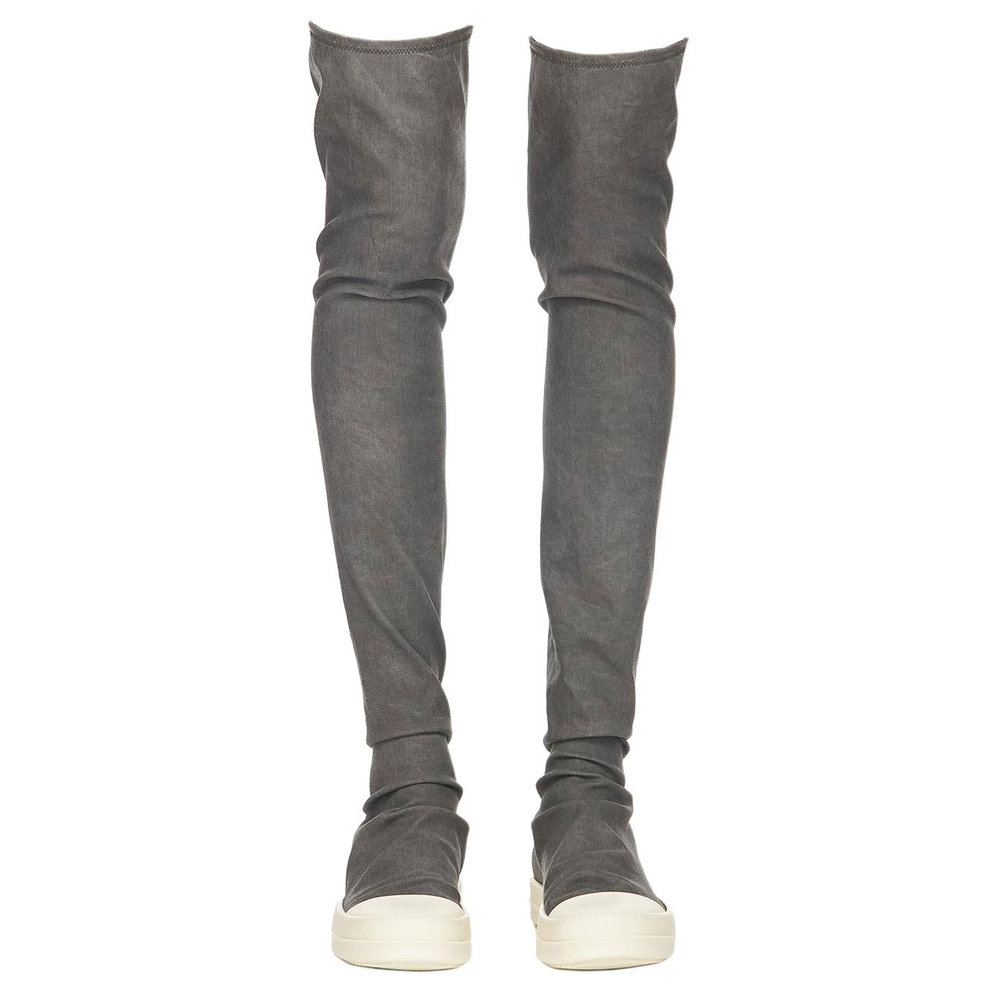 Rick Owens DRKSHDW Lido Over the knee Boots Women"s Dark Gray