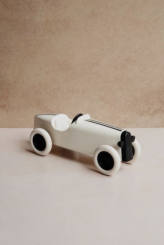 Игрушечная гоночная машинка, белая / Ooh Noo Grand Prix