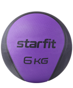 Медбол высокой плотности GB-702, 6 кг, фиолетовый