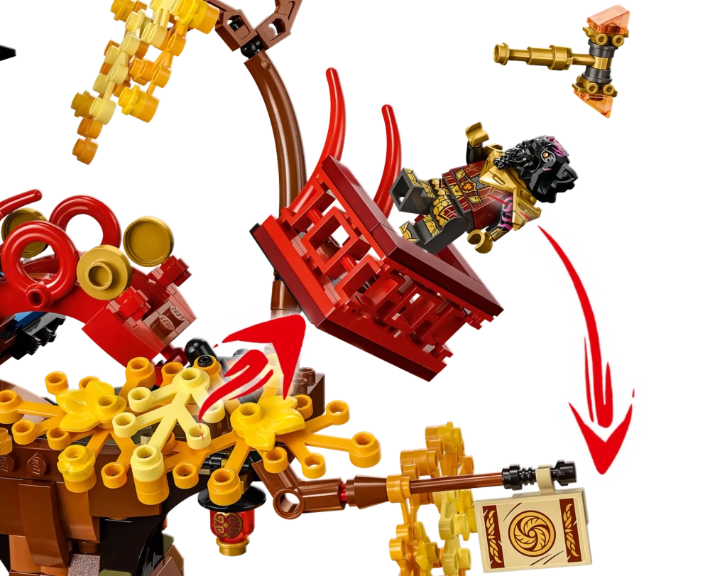 Конструктор LEGO Ninjago 71795 Храм энергетических ядер Дракона