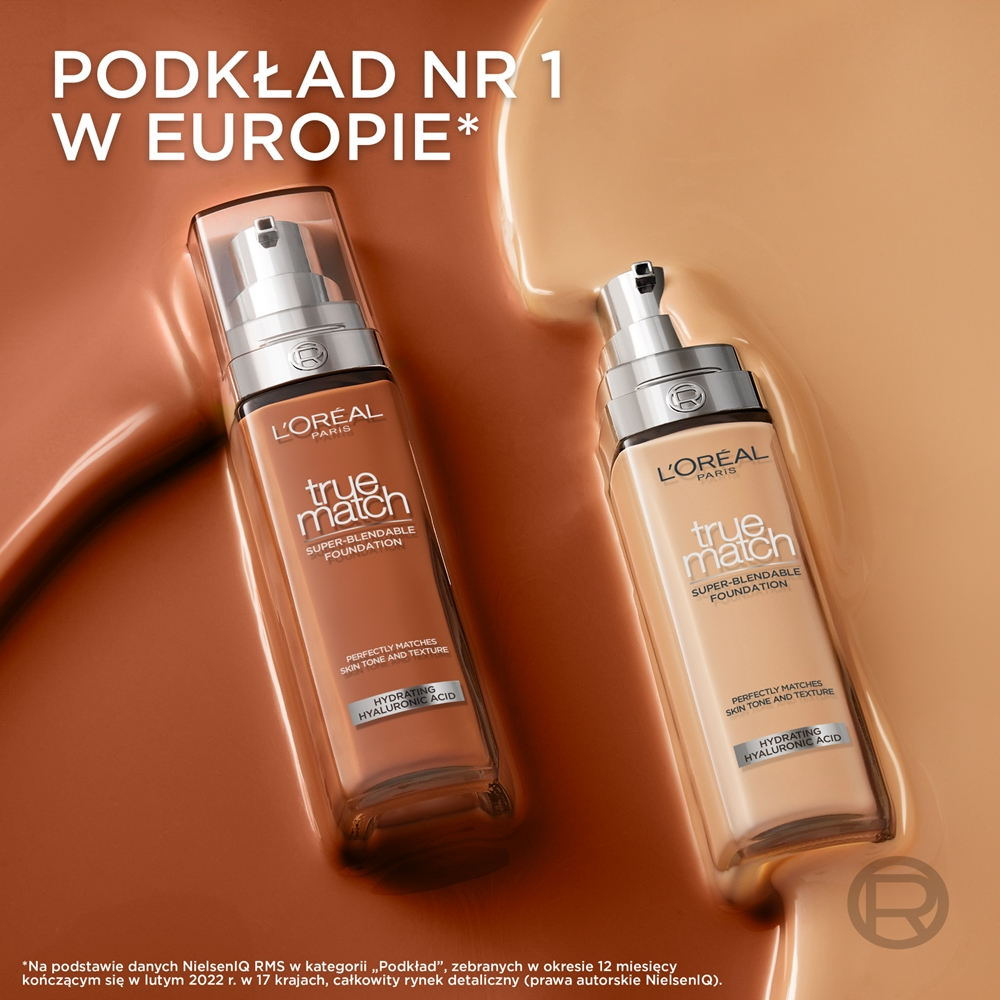 L’Oreal Paris True Match - Тональный флюид оттенок 4.5 N True Beige, 30 ml