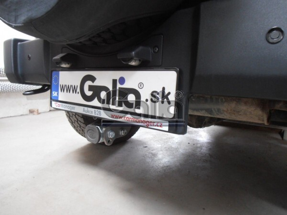 Фаркоп оцинкованный Galia J008A для Jeep Wrangler JK 2007-(паспорт и сертификат в комплекте)(без электрики)