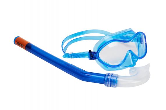 Набор для снорклинга Seac Baia Set маска/трубка голубой