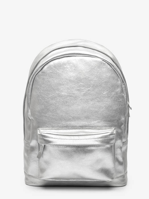 рюкзак закругленный серебряный L