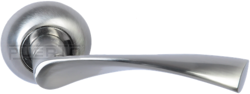 Ручка круг Пуэрто AL 506-08, цвет никель матовый алюминий (гарантия - 8 лет)