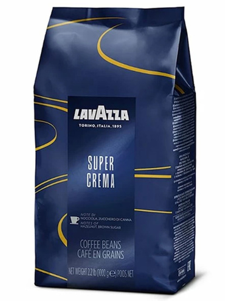 Кофе в зернах Lavazza Super Crema (Лавацца Супер Крема) 1000 г