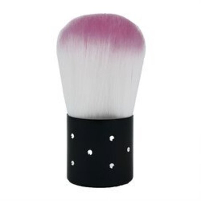 Щетка-смётка для маникюра белая/фиолетовая