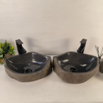 Раковина из речного камня ПАРА! RS-65479 45*33*15 0865