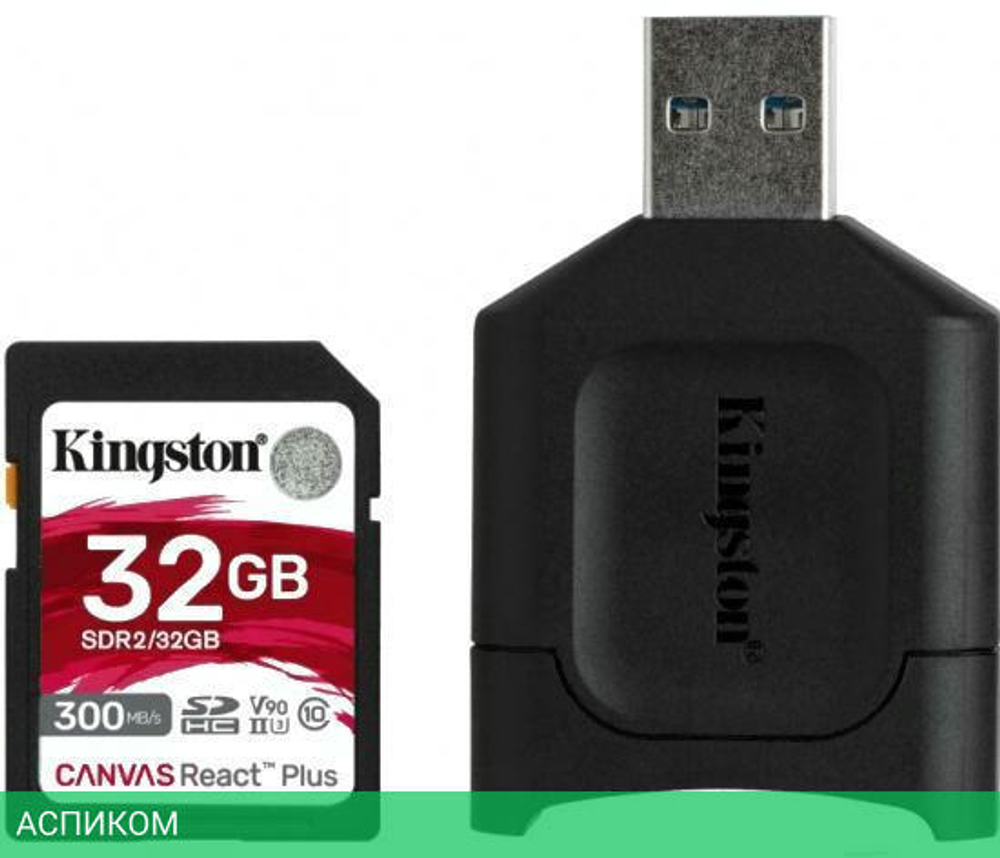 Карта памяти Kingston SDHC 32Gb (SDR2/32GB)