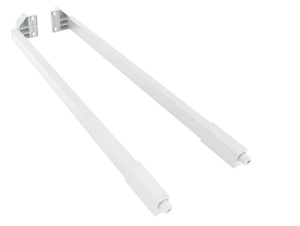 Рейлинг для LineBox NL=400, белый AQ