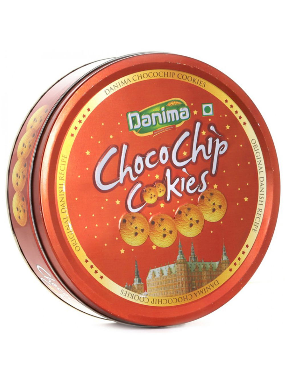 Индийское печенье Danima Chocochip Cookies с кусочками шоколада 340 г.
