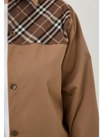 Блуза-рубашка в клетку