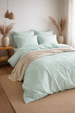 Комплект постельного белья аквамарин, 100% тенсель