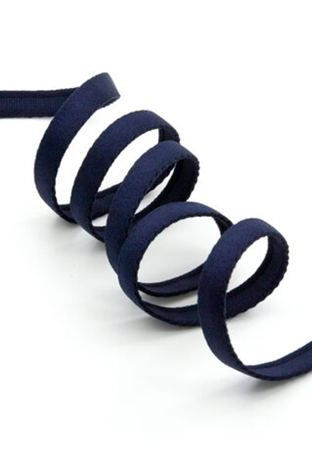 Туннельная лента тёмно-синяя бесшовная ширина 10 мм