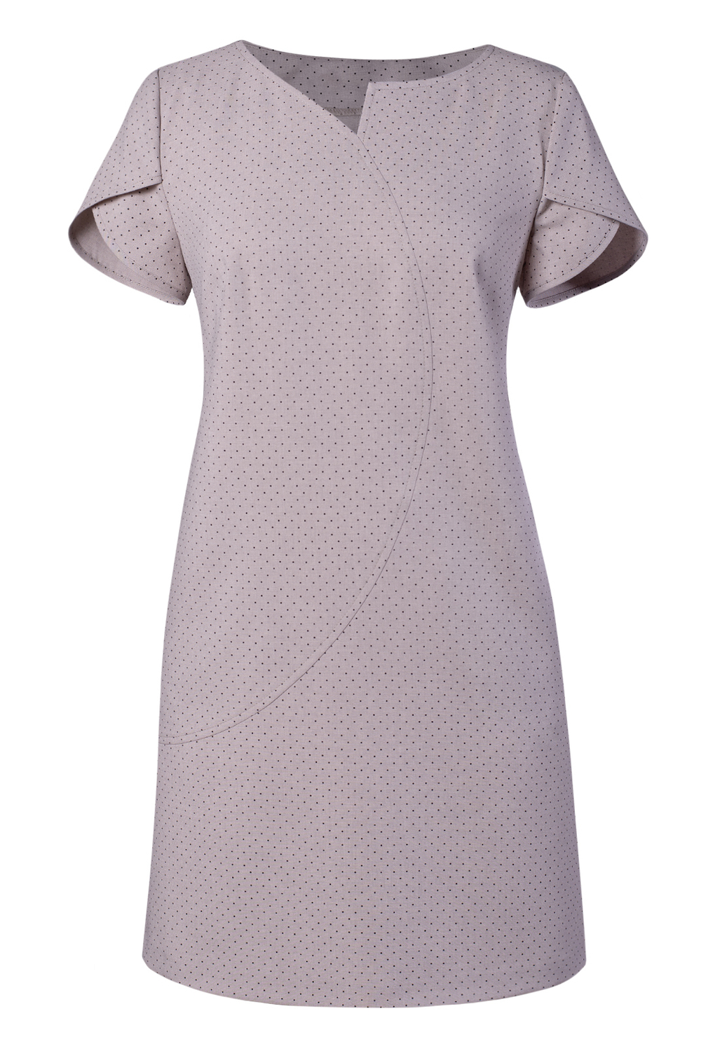 Платье женское 1825ЮПб, горох #259Гм051825ЮПб