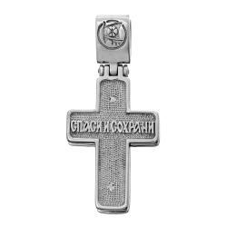 Крест из серебра/Родий