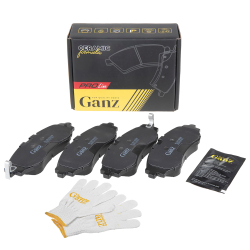 Колодки передние PRO-Line Ceramic CHEVROLET Lacetti 03- GANZ GIJ07050C