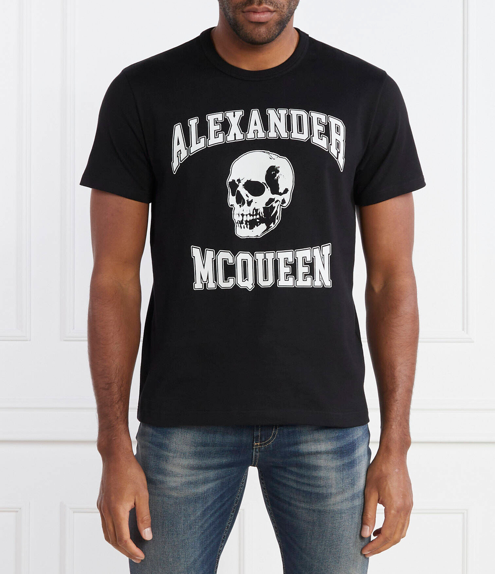 Футболка Alexander McQueen - черный(759442 QTAAW)