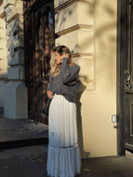 Юбка с кружевом