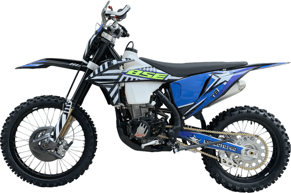 Мотоцикл Кросс BSE T8 Blue Twister
