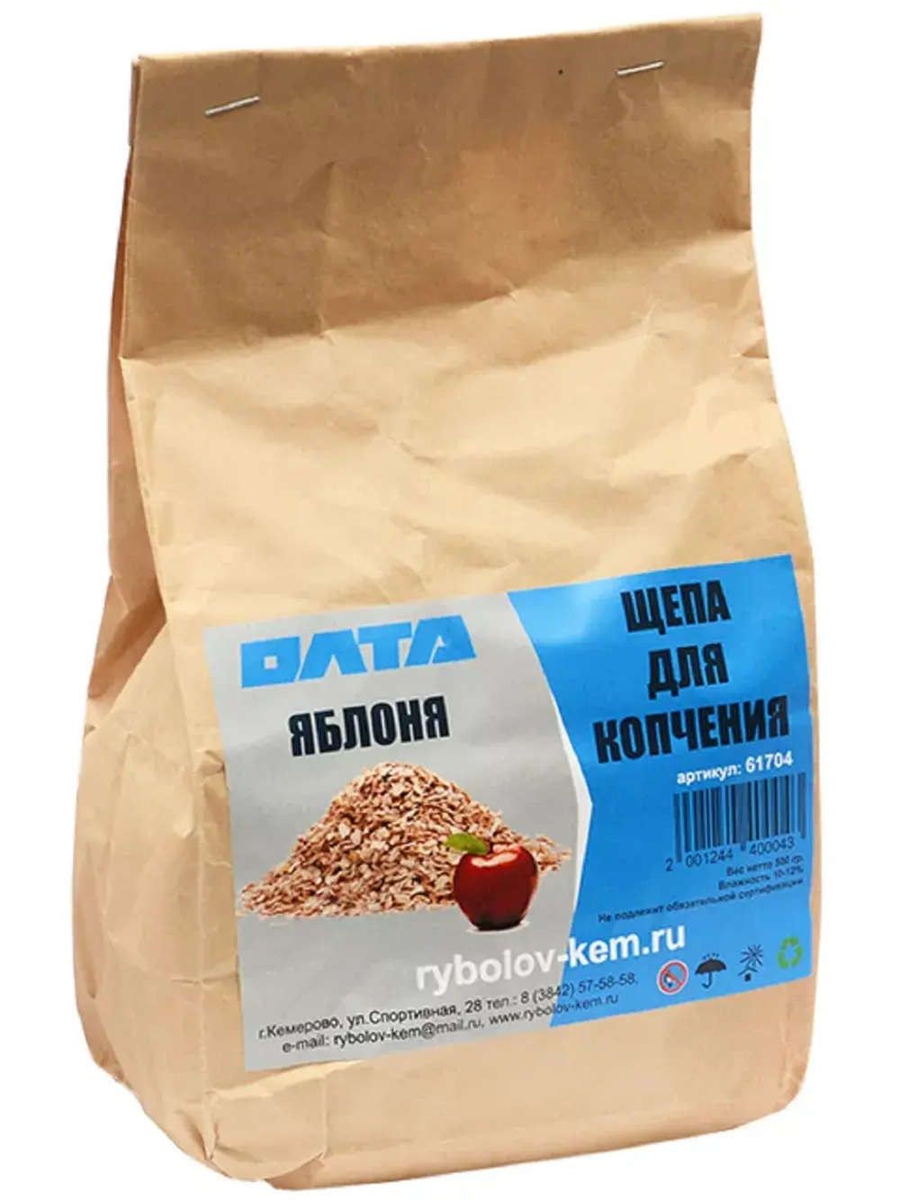 Щепа для копчения, яблоня