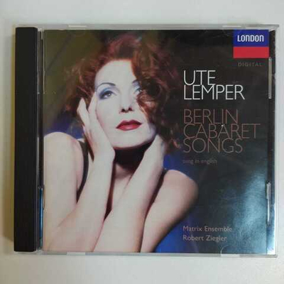 CD Ute Lemper - Berlin Cabaret Songs (Sung In English) (США 1997г.)
