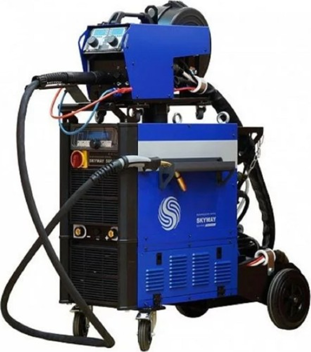 Сварочный полуавтомат AURORA SKYWAY 500 DUAL PULSE многофункциональный (MIG/MAG, MMA, TIG DC) 26647