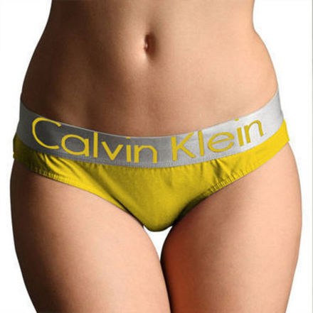 Женские трусы Calvin Klein Women Panty Yellow