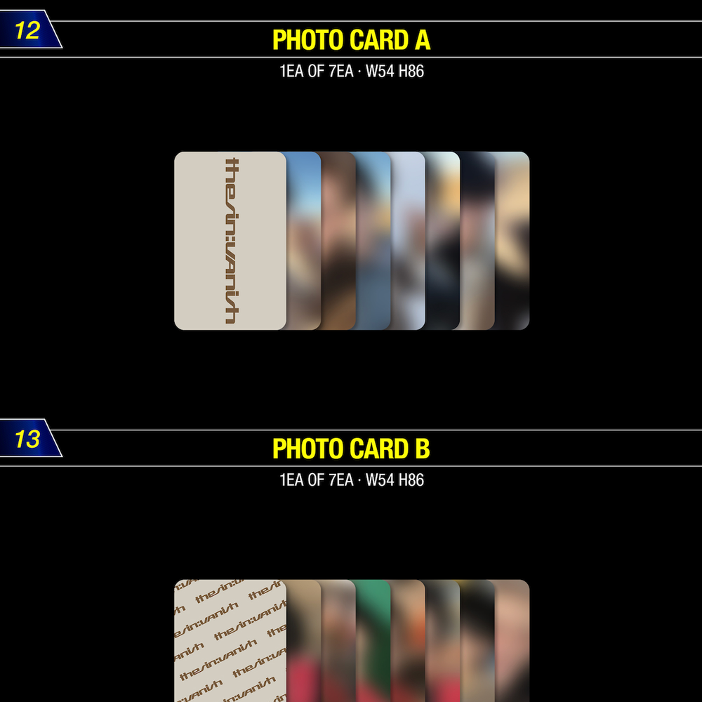 Альбом ENHYPEN - THE SIN: VANISH