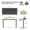 EUREKA ED-I55 Rustic Grey