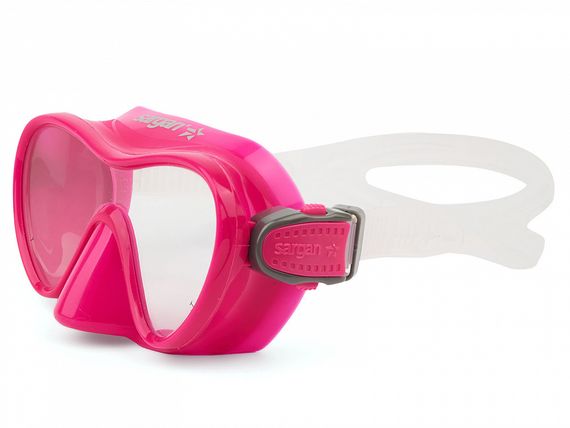 Маска детская Sargan Агидель kids 3-6 лет розовая