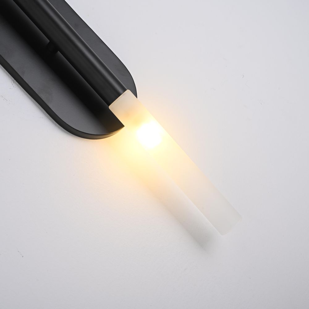 Бра Rousseau Medium Vanity Black By Imperiumloft