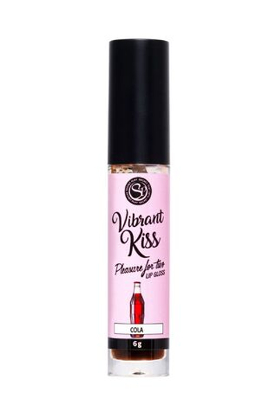 Бальзам для губ Lip Gloss Vibrant Kiss со вкусом колы - 6 гр.