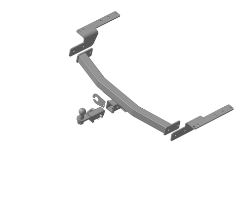 Фаркоп Toyota Land Cruiser Prado J120 2003-2009, J150 2009-2023 съемное крепление шара под американский квадрат(без электрики) Трейлер.7811