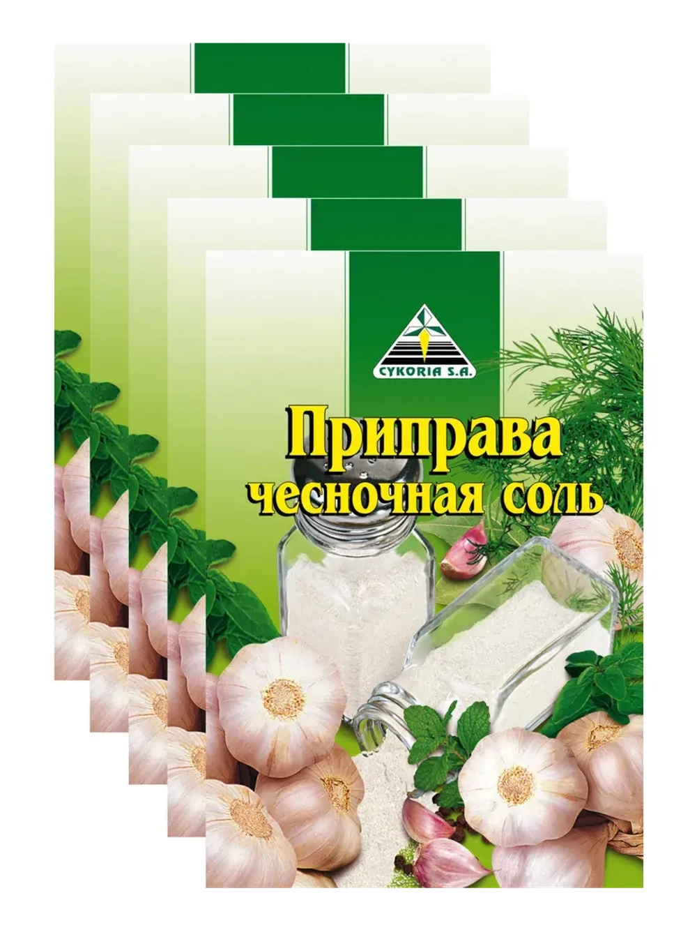 Приправа Чесночная соль 40 г х 5 шт