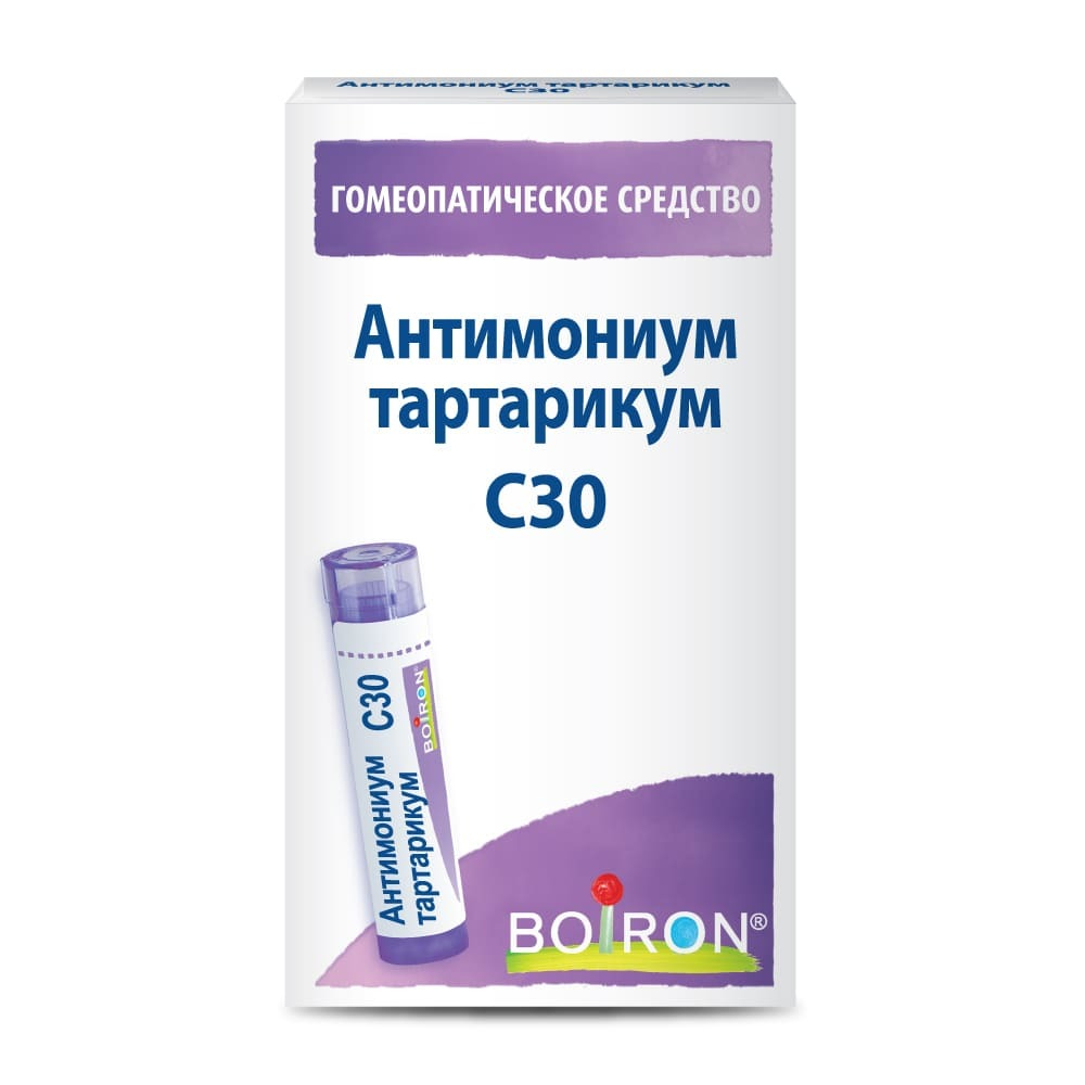 АНТИМОНИУМ ТАРТАРИКУМ C30