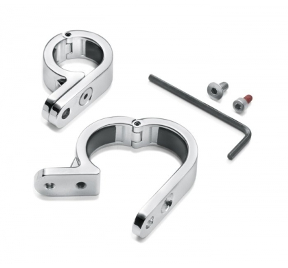 CLOCK MOUNT, 1 INCH CHROME