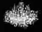 P6086/D600 BRONZE (1) Люстра RL #