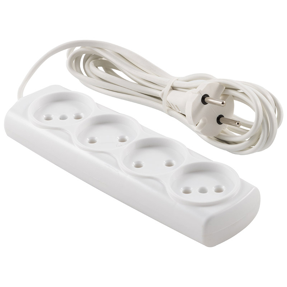 Удлинитель Engy "Эконом" 3м/4роз (ШВВП 2х0.75)