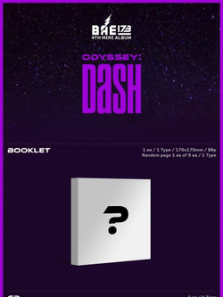 Альбом BAE173 - ODYSSEY : DASH 4th Mini Album