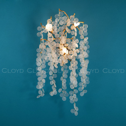 Бра Cloyd HAOMA W3 / выс. 72 см - латунь (арт.20324)