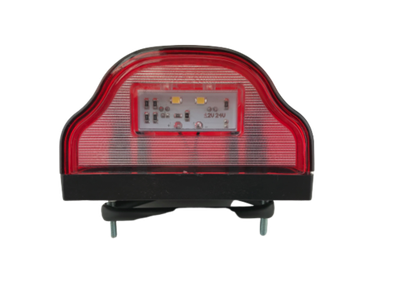 Подсветка номерного знака евро фура красная (волна) LED ПН-01022 LED (АвтоСфера)