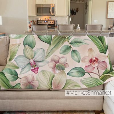 Пеленка муслиновая с принтом 