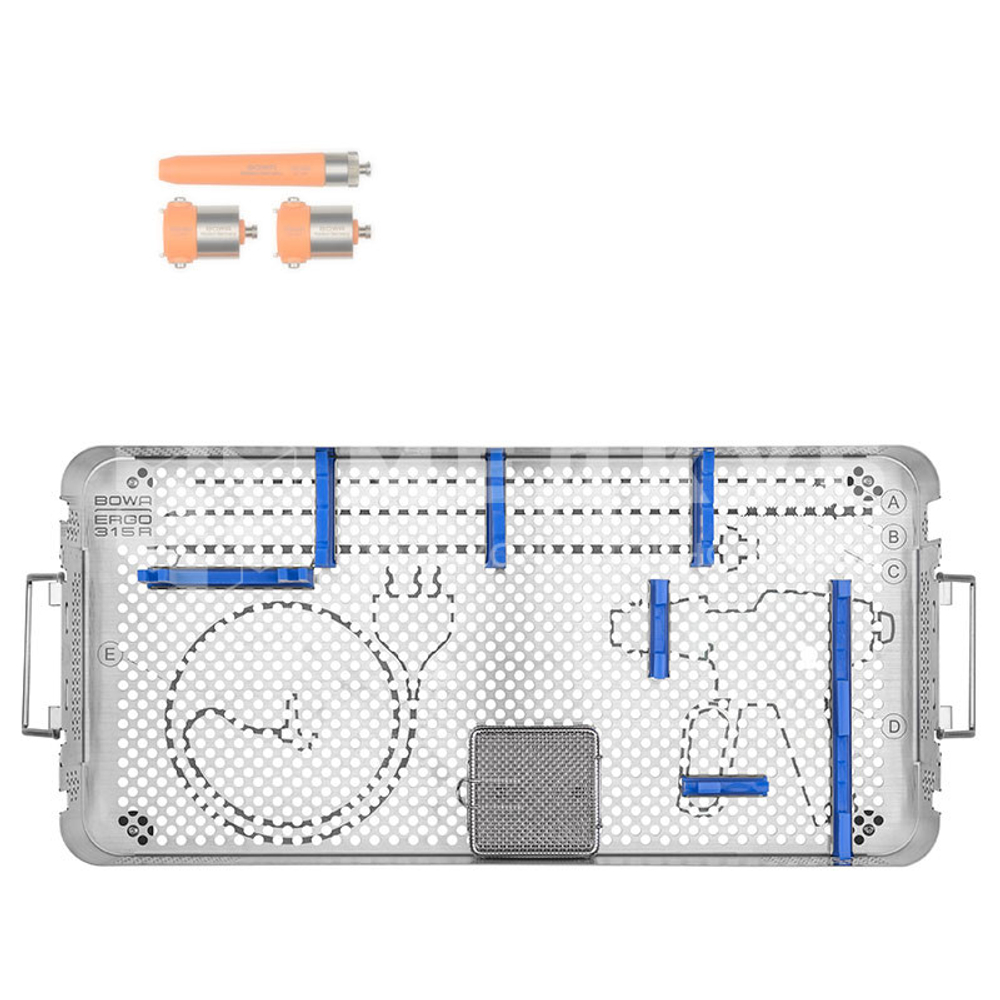 Адаптер для чистки толкающего стержня лапароскопического инструмента BOWA ERGO 315R 105 мм, разъем Luer