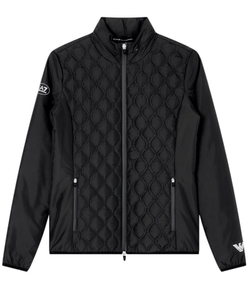 Женская теннисная куртка EA7 Golf Pro Ventus7 Technical Fabric - black beauty