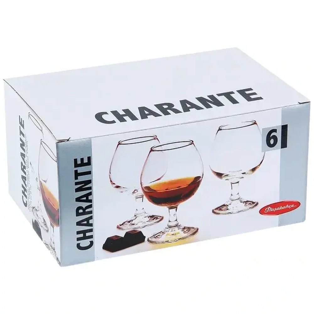 Набор бокалов для коньяка 175мл 6шт «Шаранте» 44805