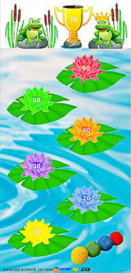 Игровой набор Фребеля "Лягушки" (серия "Движение и покой")