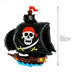 И 41 Пиратский корабль (черный) / В143